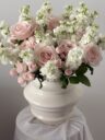 Ivory Ceramic Vase - Image 3